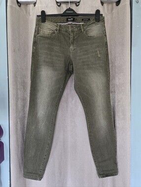 ⭐️Nanette Lapore Olive Striped Skinny Women's Jeans⭐️